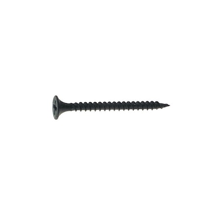 Grip-Rite Drywall Screw, #8 x 3 in, Steel, Flat Head Phillips Drive, 415 PK 3DWS5